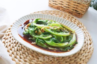 快手家常小炒蚝油生菜的做法