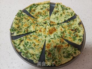 小蒜鸡蛋煎饼的做法
