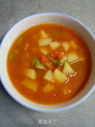 西红柿土豆汤的做法