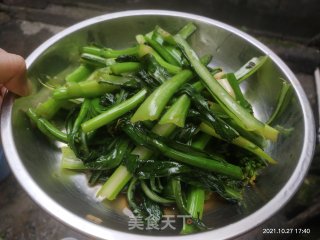 清炒油菜的做法