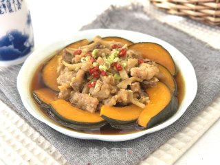 南瓜蒸酥肉的做法