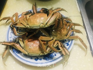 清蒸河蟹的做法