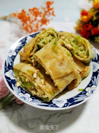 油煎豆腐卷的做法