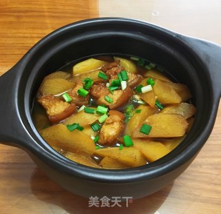 萝卜炖肉的做法