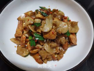 油渣炒香干的做法