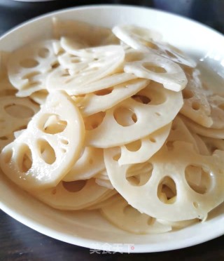 清炒藕片的做法