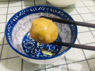 红薯粉丸子的做法