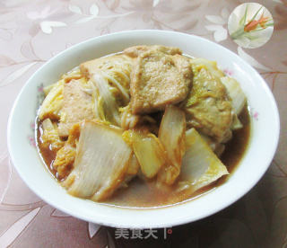 素鸡烧大白菜的做法