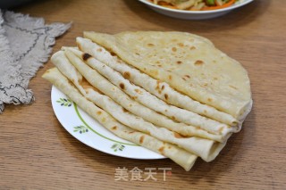 烙薄饼的做法