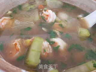 冬瓜炖虾仁的做法