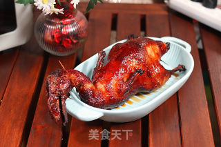 舔手指的蜂蜜酱油烤鸭，皮脆肉嫩巨好吃!的做法