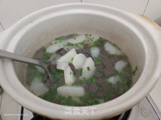 萝卜牛红汤的做法