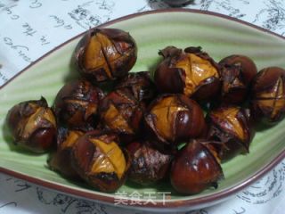 自制解馋零食——糖烤栗子的做法步骤：7