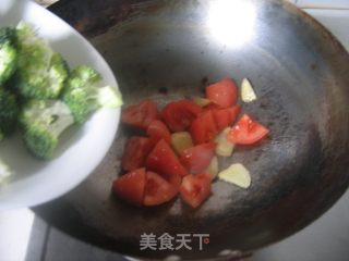 西兰花番茄猪肝汤的做法步骤：5