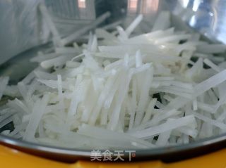 萝卜焖虾的做法步骤：4