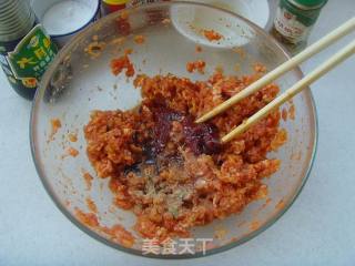 辣白菜锅贴的做法步骤：4