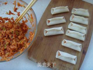 辣白菜锅贴的做法步骤：7