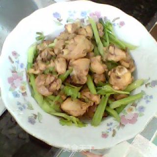 简单原味鸡肉的做法步骤：5