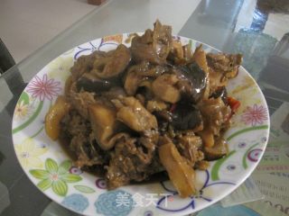 香菇烧鸡的做法步骤：5