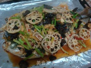麻辣鲜香有滋有味——香烤花鲢的做法步骤：5