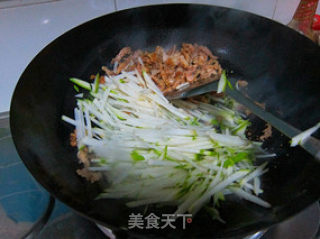 玉翠肉丝盖菇的做法步骤：8