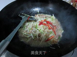 玉翠肉丝盖菇的做法步骤：10