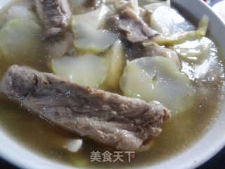 翡翠头排骨煲汤的做法步骤：5