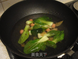 榨菜Q肠蛋仔面的做法步骤：5