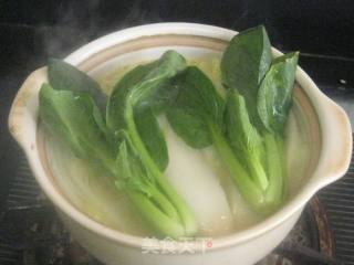 鸡汤银杏大白菜的做法步骤：12