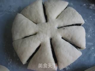 菊花馒头的做法步骤：6