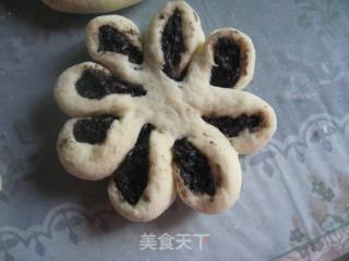 菊花馒头的做法步骤：7