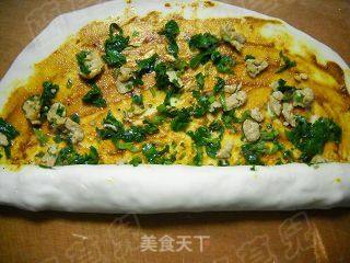咖喱芹菜鸡蛋饼的做法步骤：8