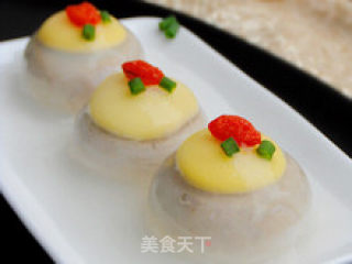 赏心悦目的鲜美佳肴—黄金白玉丸的做法步骤：6