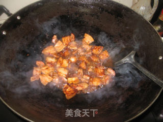 【创新新派菜】酱香煎肉的做法步骤：3
