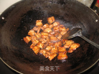 【创新新派菜】酱香煎肉的做法步骤：4