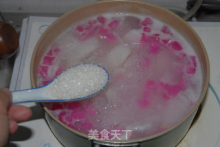 姜薯红丸甜汤的做法步骤：9