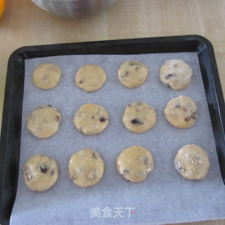 燕麦葡萄饼干的做法步骤：8