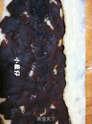 芝麻红豆糯米卷的做法步骤：5