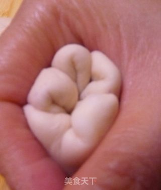 奶香紫薯饼的做法步骤：10