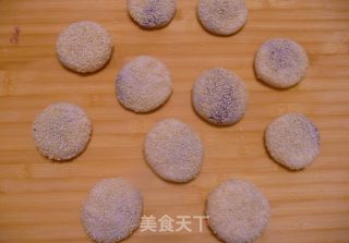 奶香紫薯饼的做法步骤：13
