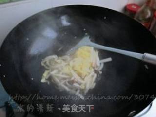 白菜粳肉的做法步骤：9