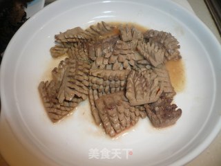 爆炒腰花的做法步骤：7