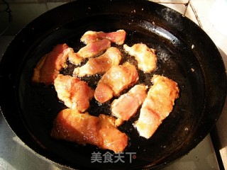 煎肉片的做法步骤：3