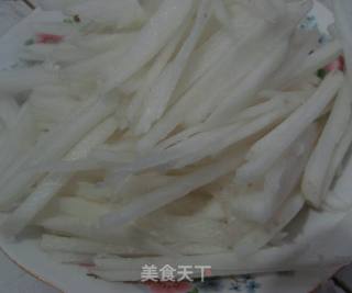 萝卜丝煎带鱼的做法步骤：4