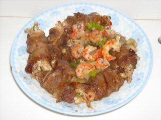 烤箱版—五花肉金针菇卷的做法步骤：2