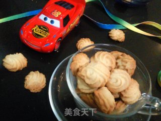 小点点的黄油曲奇饼干的做法步骤：8