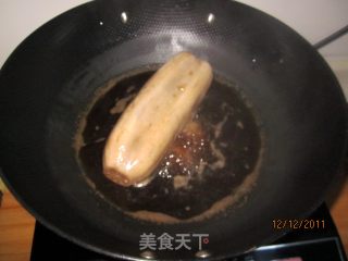红糖糯米莲藕的做法步骤：8