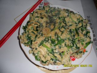 韭菜炒鸡蛋的做法步骤：6