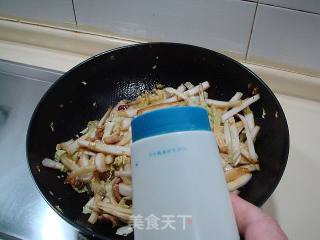 私房菜“豉香炒白菜”的做法步骤：6