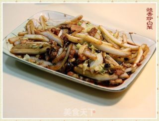 私房菜“豉香炒白菜”的做法步骤：8